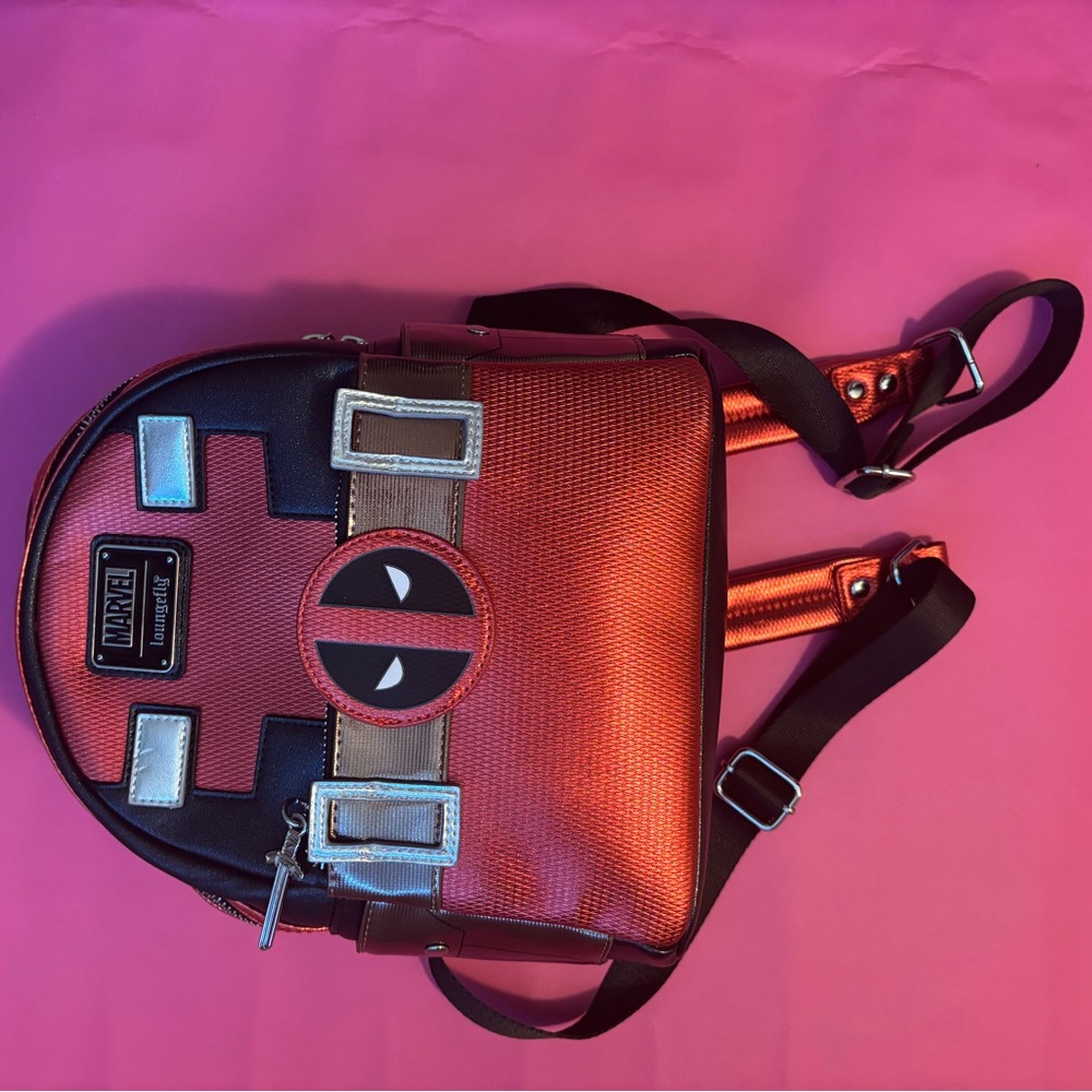 Marvel LoungeFly Deadpool Backpack. Brand New With Tags!